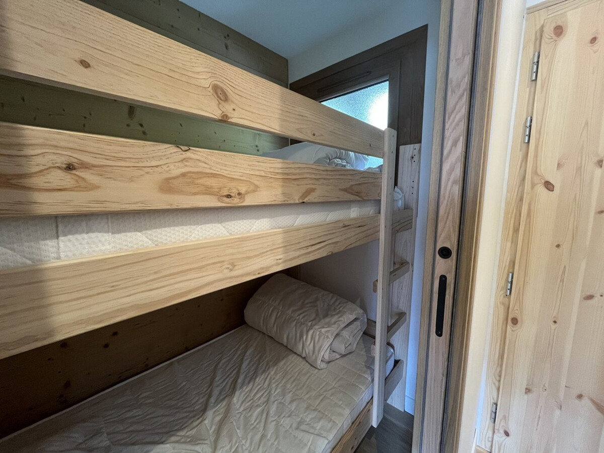 Studio-Cabine 4 pers aux Carroz, balcon ouest, 600m pistes - Photo 7