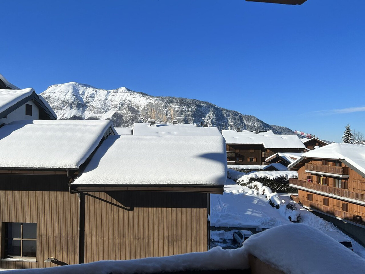 Studio-Cabine 4 pers aux Carroz, balcon ouest, 600m pistes - Photo 8