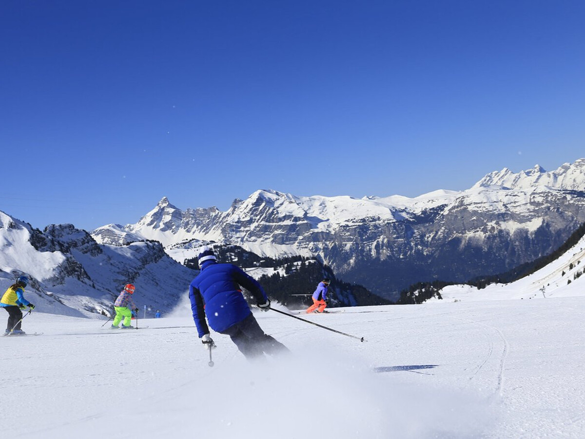Studio-Cabine 4 pers aux Carroz, balcon ouest, 600m pistes - Photo 10