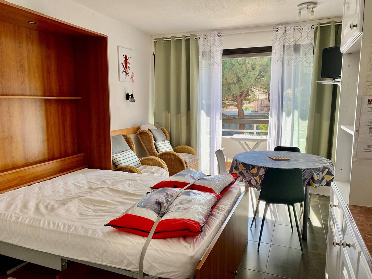 Studio 24 m² balcon à 800 m des cures - Photo 3