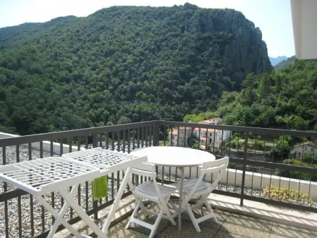 Studio 28m² balcon sud et terrasse 11m² à Amélie-les-Bains : photo 6