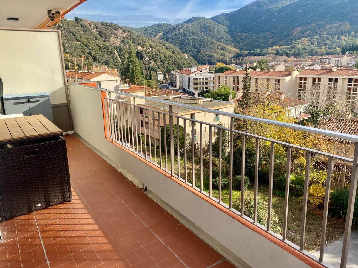 F2 terrasse sud 35m² à 400m du centre, Amélie-les-Bains - Photo 9