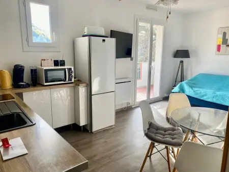 Location appartement à Amélie les Bains Palalda, Appartement F2 avec terrasse, proche centre et cures - Amélie-les-Bains