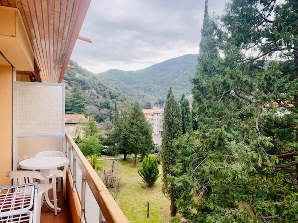 Studio 30m² balcon sud, parking, proche thermes - Photo 8