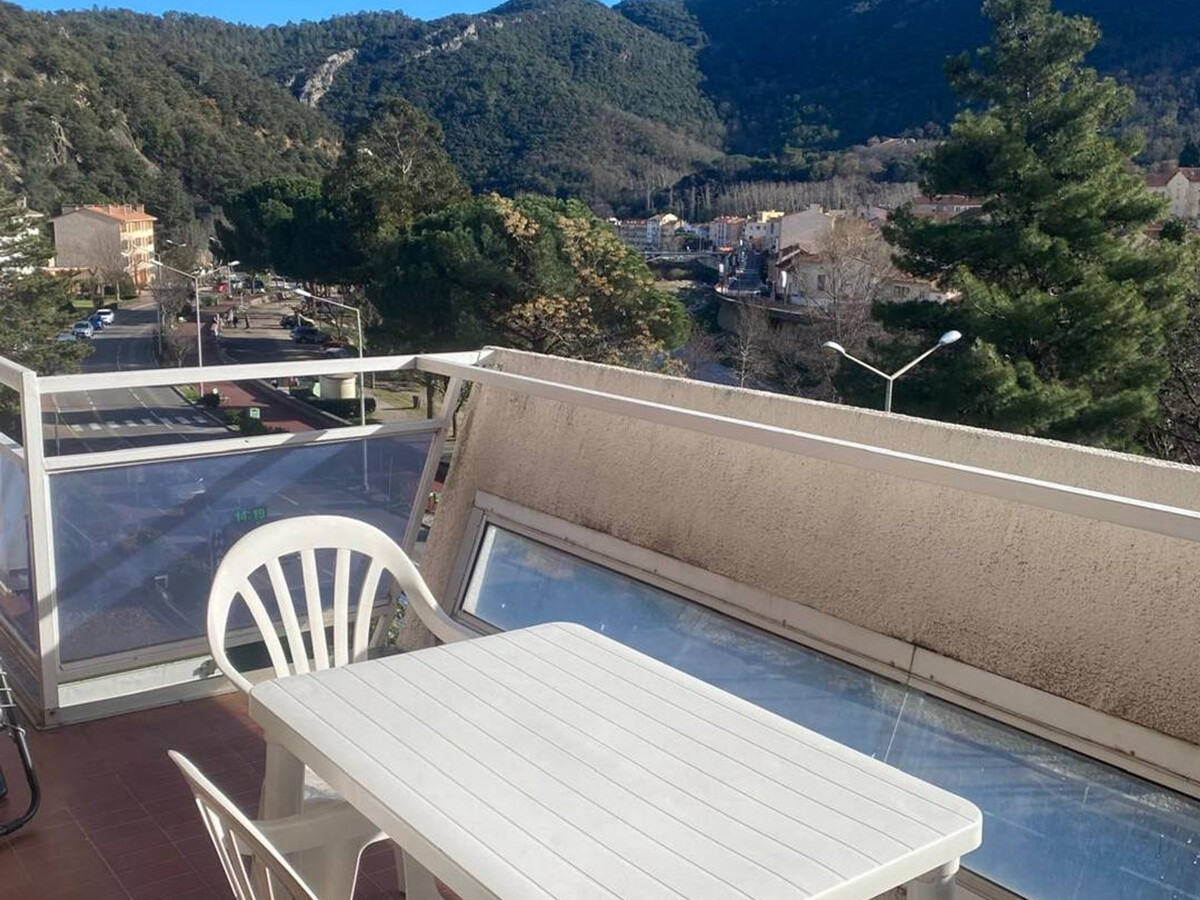 F2 50m² parking & terrasse sud à Amélie-les-Bains - Photo 12