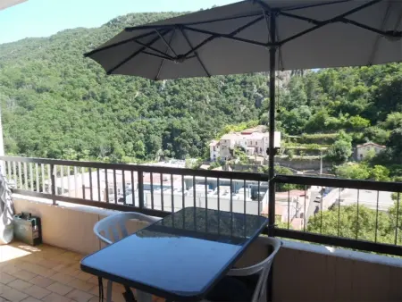Studio 28 m² balcon équipé, clim, parking à Amélie-les-Bains : photo 6