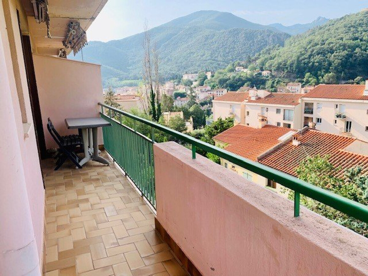 F3 Amélie-les-Bains, balcon sud, garage, 65 m² - Photo 16