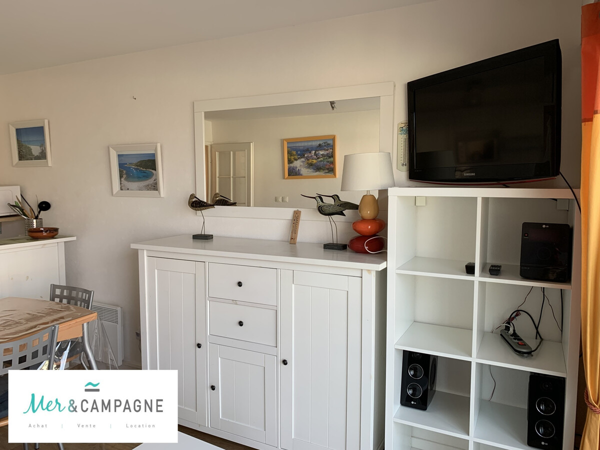 T2 cabine balcon ouest à Fort-Mahon-Plage, parking privé - Photo 5
