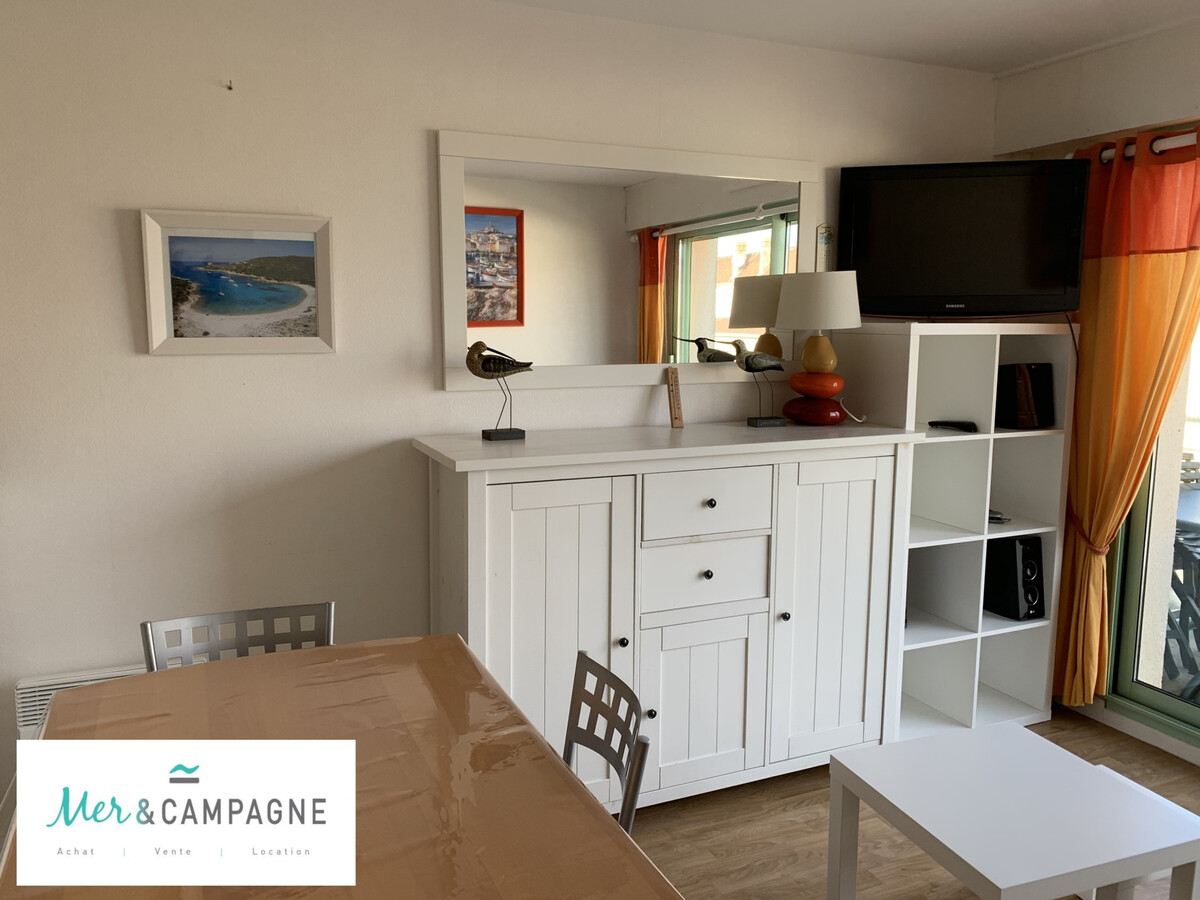 T2 cabine balcon ouest à Fort-Mahon-Plage, parking privé - Photo 6