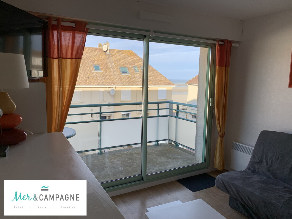 T2 cabine balcon ouest à Fort-Mahon-Plage, parking privé - Photo 11