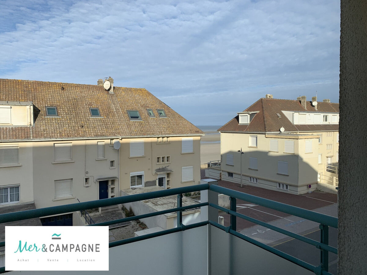 T2 cabine balcon ouest à Fort-Mahon-Plage, parking privé - Photo 12