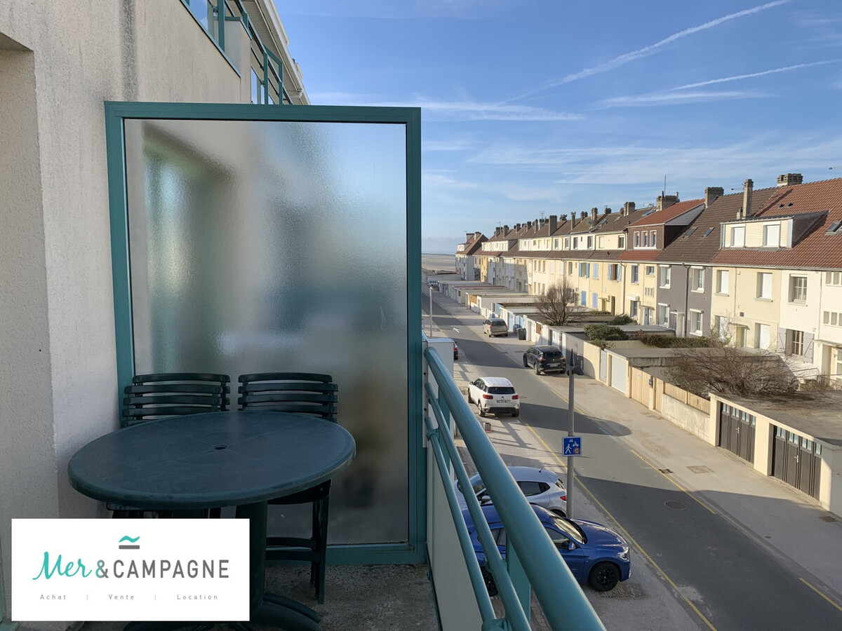 T2 cabine balcon ouest à Fort-Mahon-Plage, parking privé - Photo 14