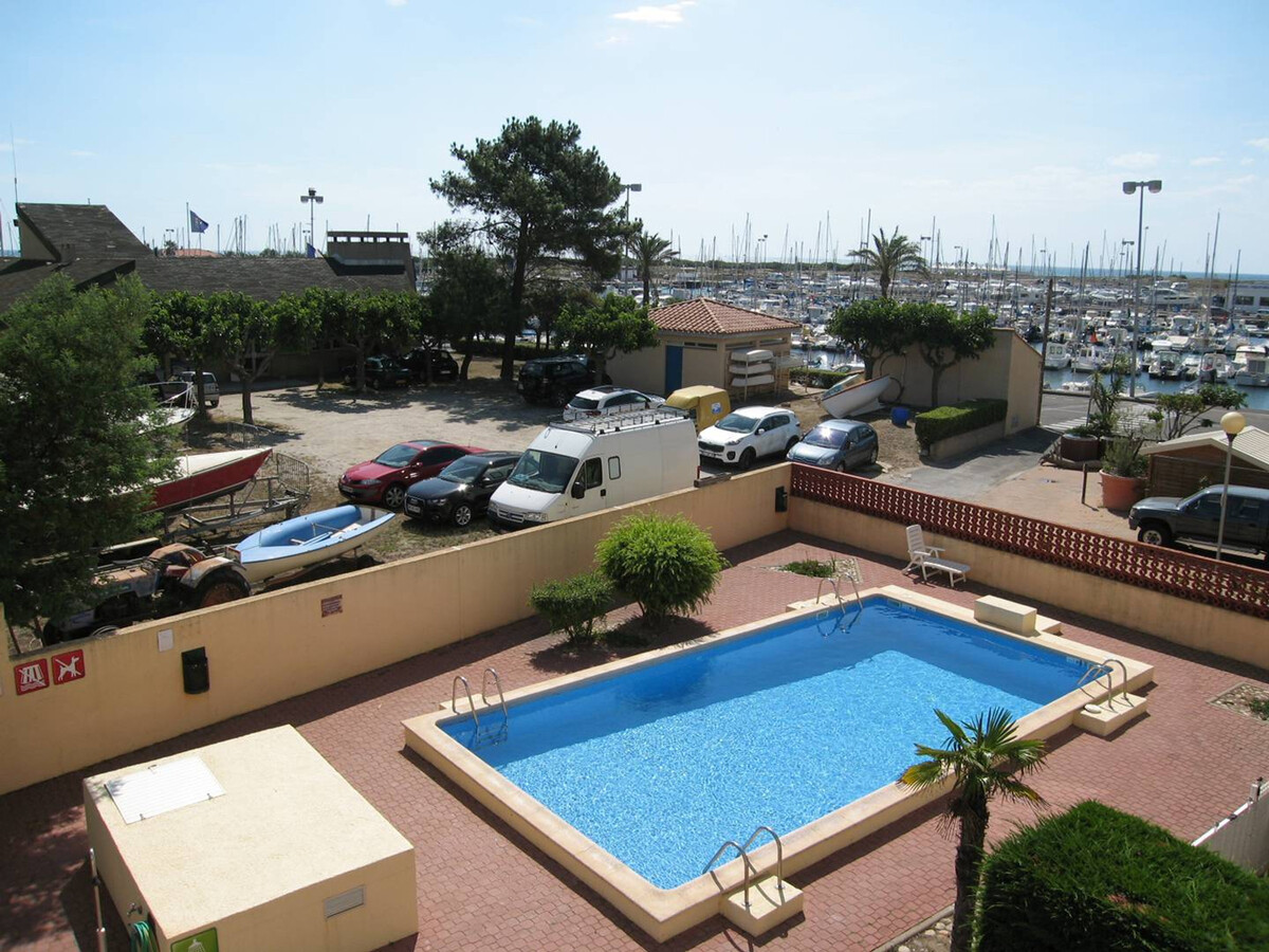 T2 climatisé Port St-Cyprien, piscine et parking - Photo 1