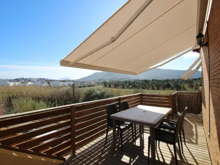 Location appartement à Llançà, SANT JORDI - Apartamento con vistas la montaña, piscina comunitaria y garaje.