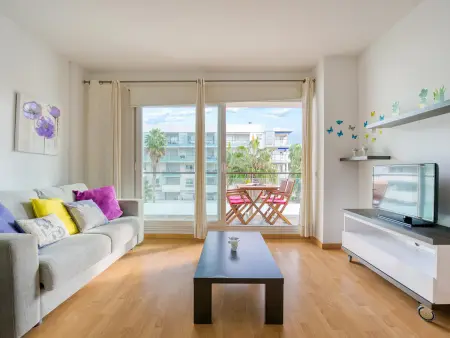 Appart. familial Roses, 1,2 km plage, piscine & parking : photo 2