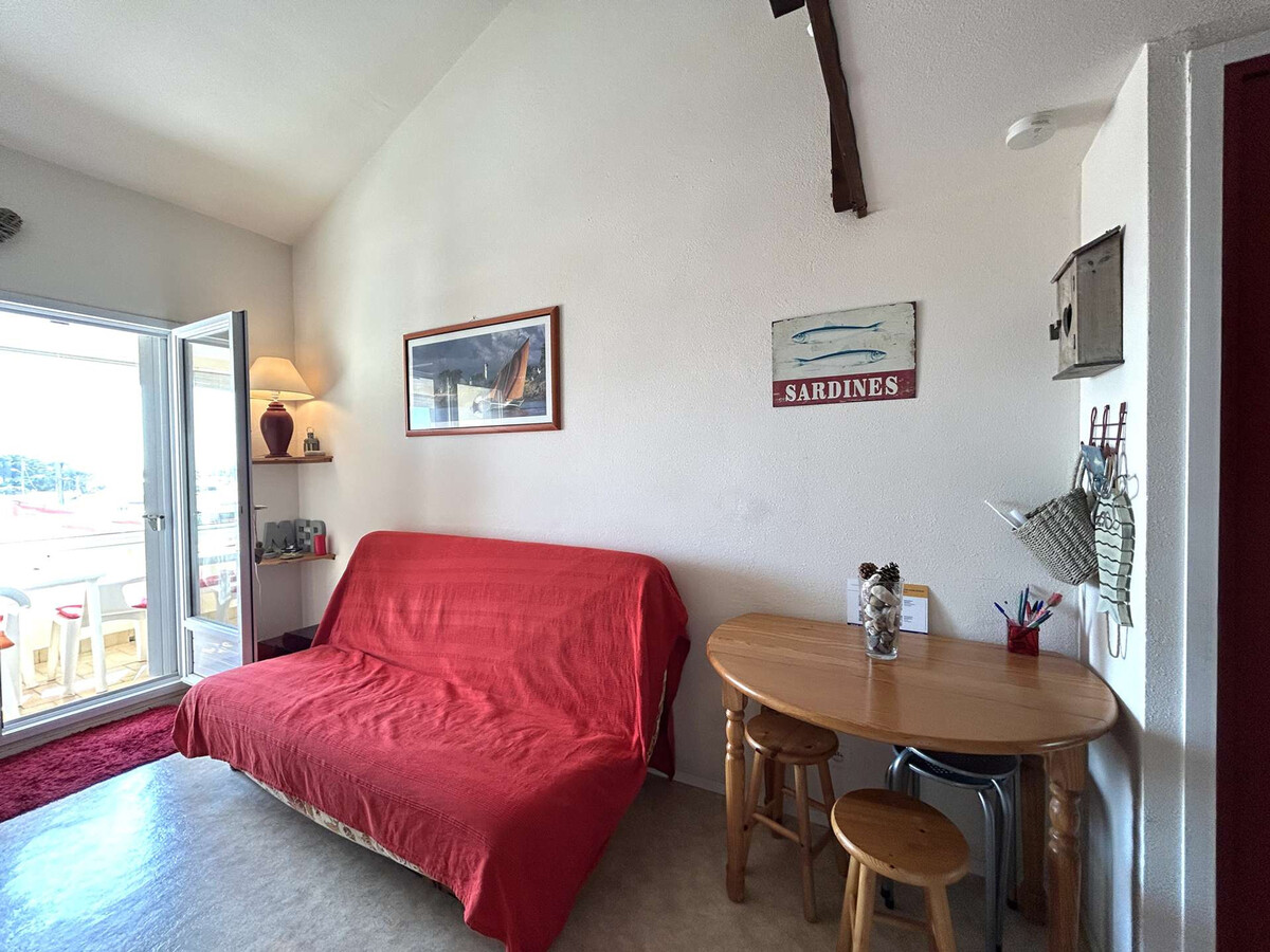 Studio mezzanine balcon fermé, 200m plage à Saint-Hilaire-de-Riez - Photo 6
