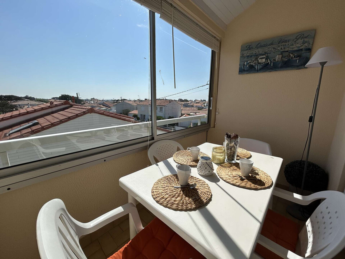 Studio mezzanine balcon fermé, 200m plage à Saint-Hilaire-de-Riez - Photo 13
