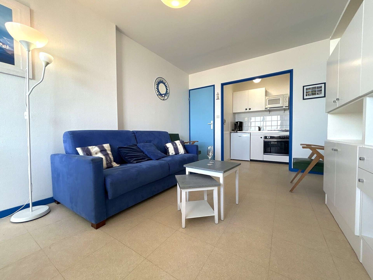 Appartement 2 pièces vue mer, 6ème étage avec parking à Saint-Gilles-Croix-de-Vie - Photo 3