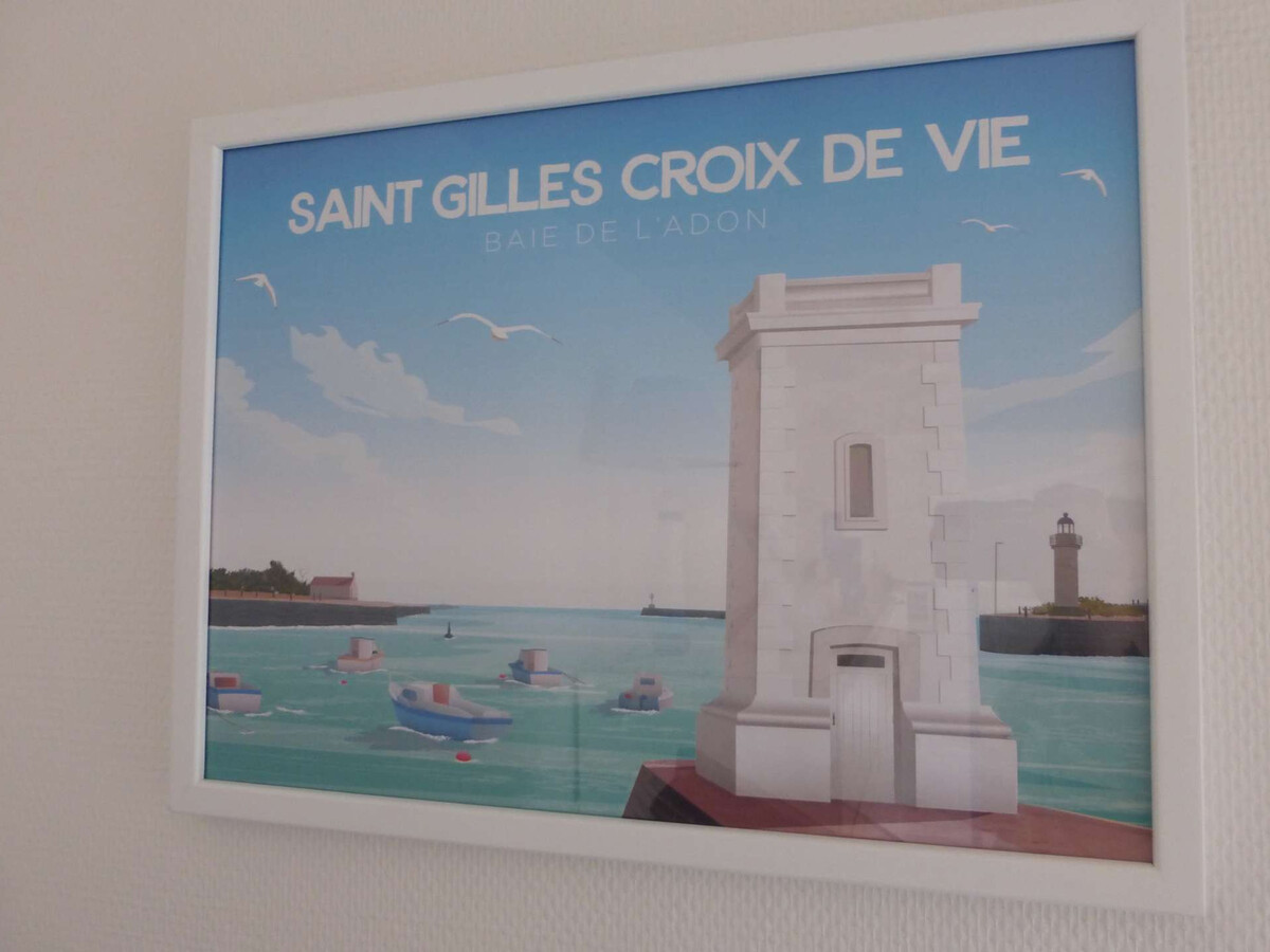 Appartement 2 pièces vue mer, 6ème étage avec parking à Saint-Gilles-Croix-de-Vie - Photo 8