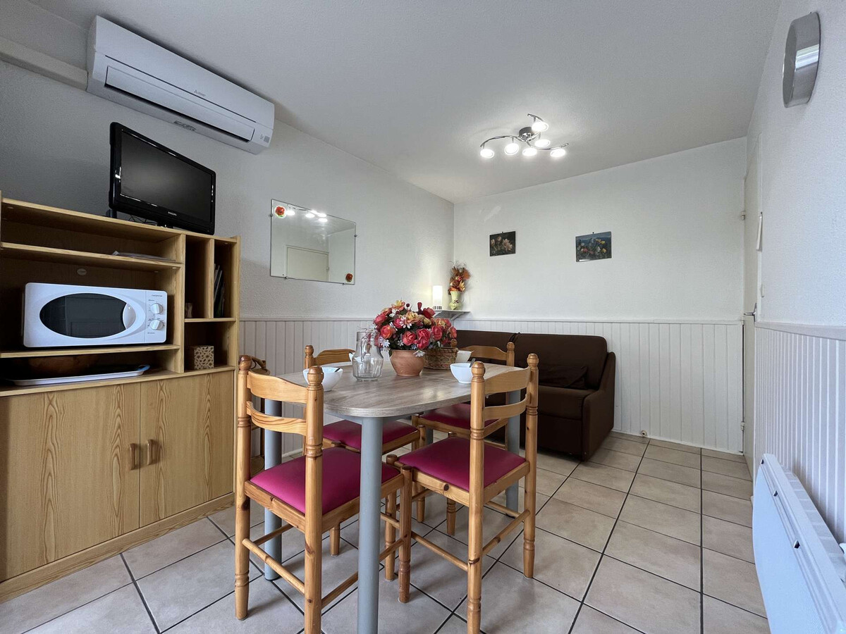 Studio Cabine Gruissan sur le Port, Terrasse & Piscine - Photo 3