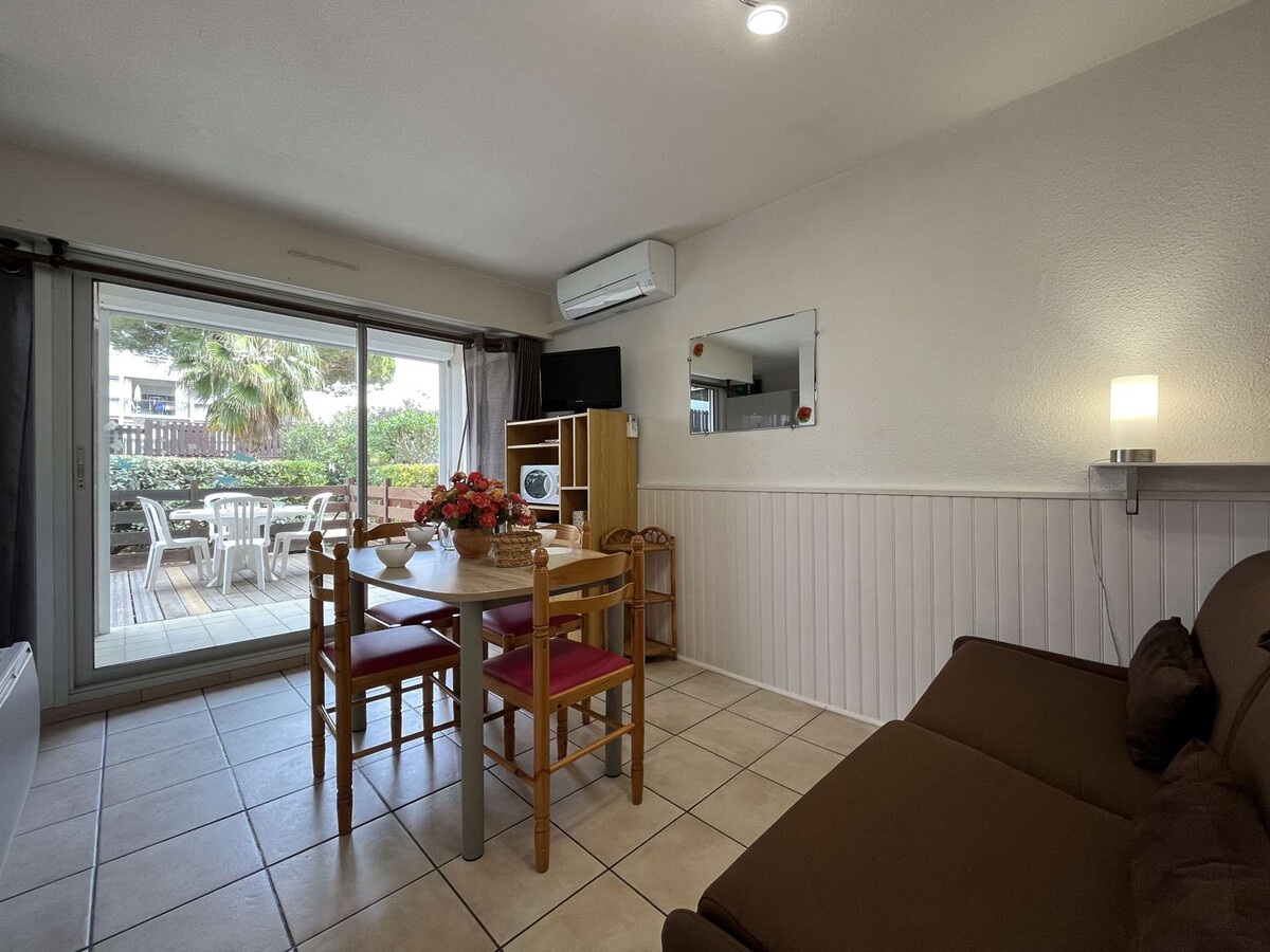 Studio Cabine Gruissan sur le Port, Terrasse & Piscine - Photo 6