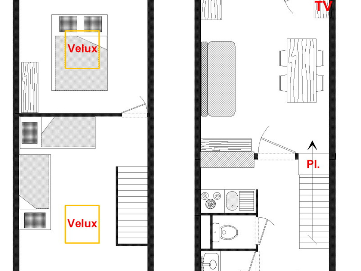Duplex 32m² à 200m des pistes, wifi et animaux acceptés - Photo 10
