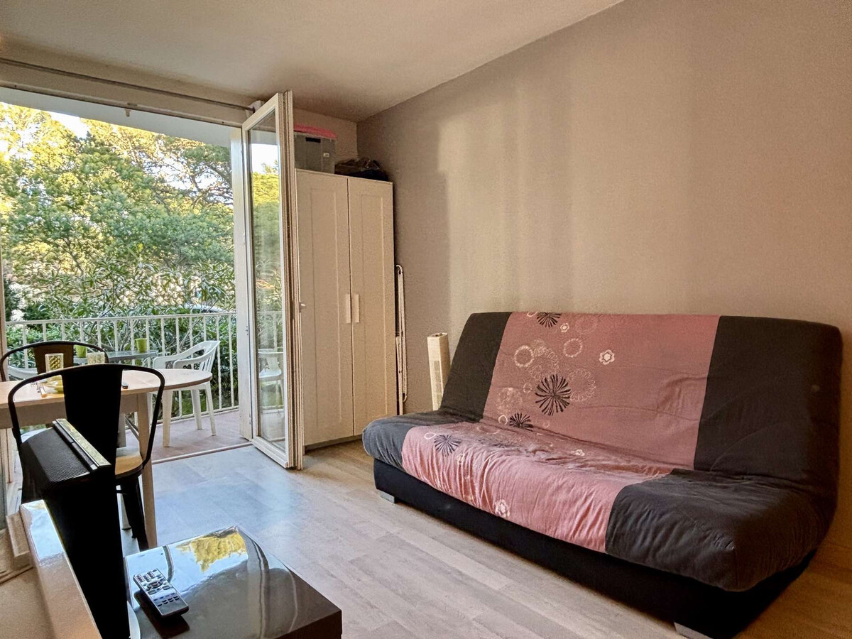 Studio 2 pers. à 300m de la plage, balcon et TV - Photo 1
