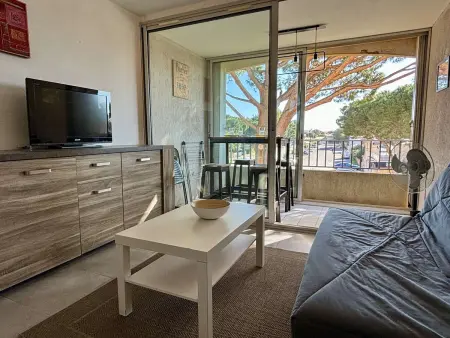 Location appartement à Argelès sur Mer, Studio cabine à 400m de la mer avec piscines, parking privé et loggia - Argelès-sur-Mer
