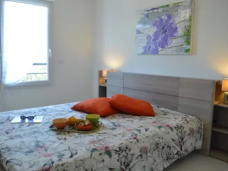 3 pièces climatisé avec terrasse, piscine et garage : photo 9