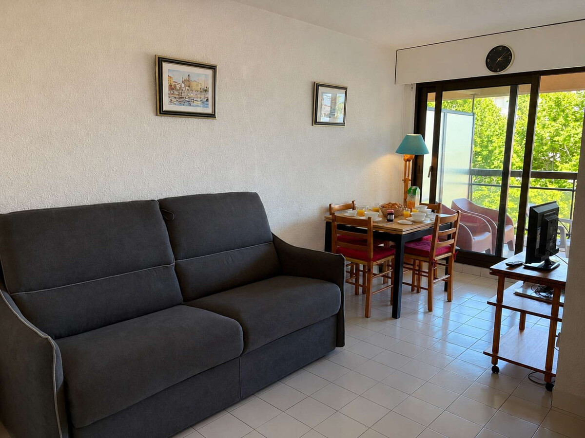 Studio cabine 4 pers avec terrasse vue mer à Fréjus - Photo 4