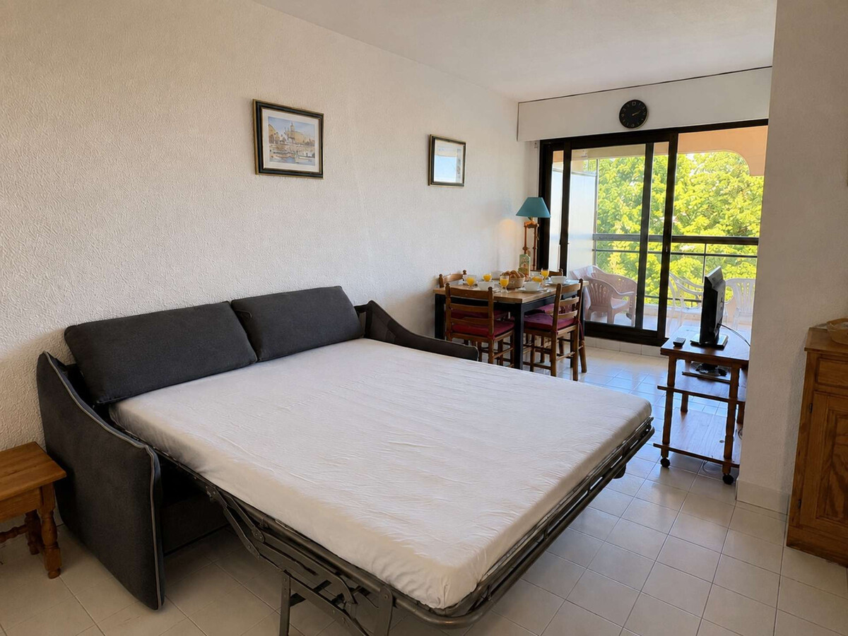 Studio cabine 4 pers avec terrasse vue mer à Fréjus - Photo 5