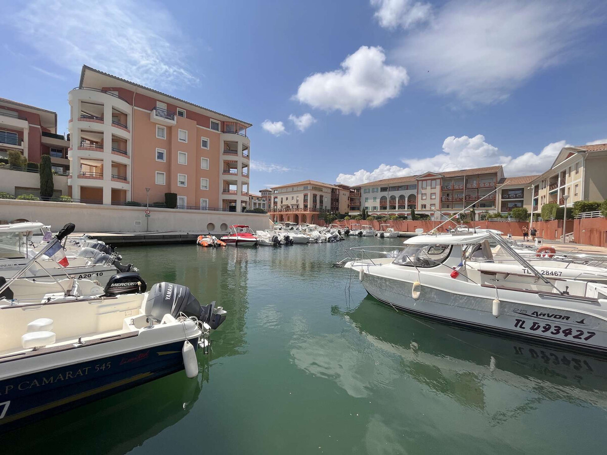Studio cabine 4 pers avec terrasse vue mer à Fréjus - Photo 16