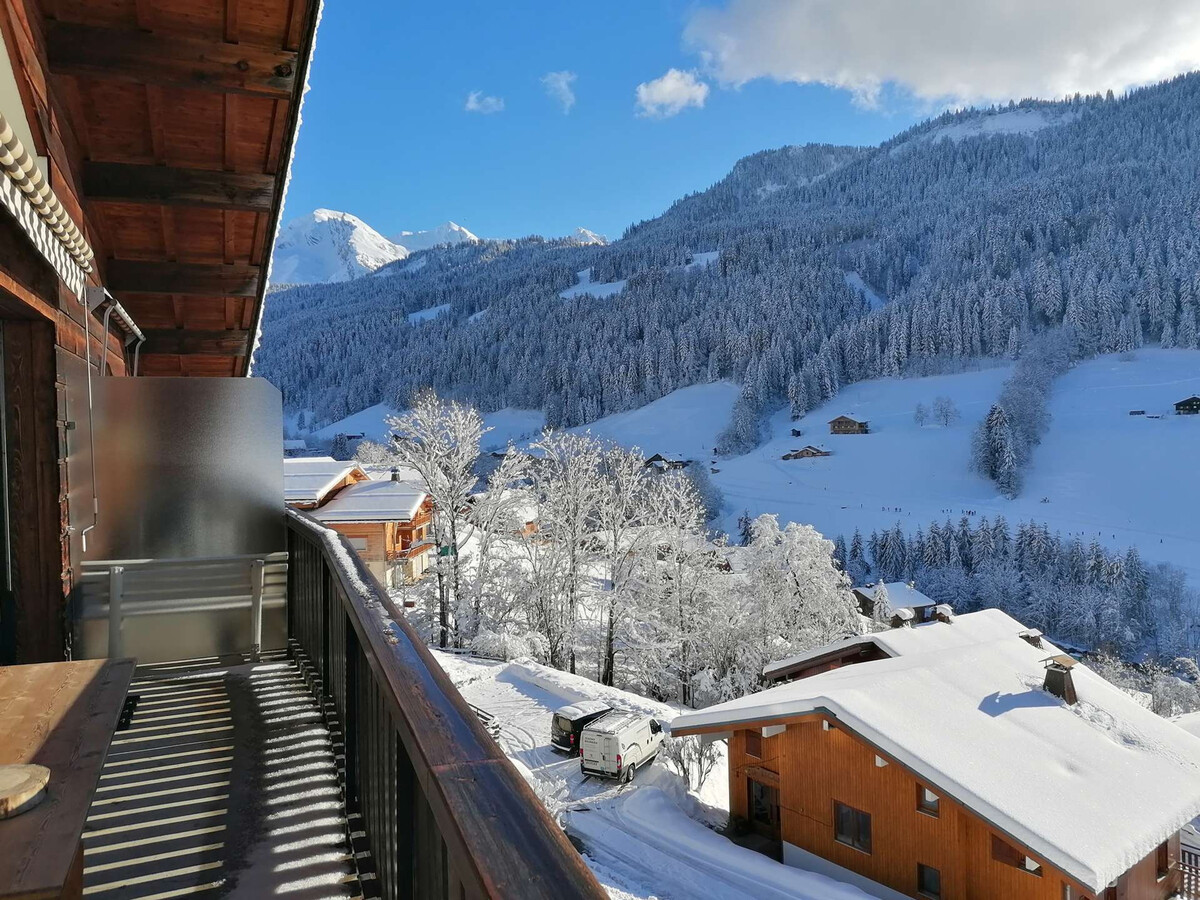 Appartement 6 pers., balcon sud, vue Aravis au Grand-Bornand - Photo 21
