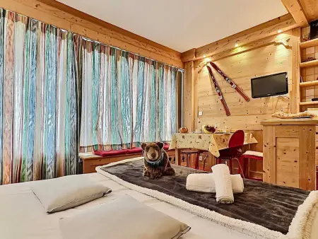 Appartement 30m² Tignes, balcon sud au pied des pistes : photo 14