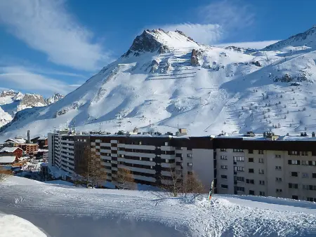 Appartement 30m² Tignes, balcon sud au pied des pistes : photo 16