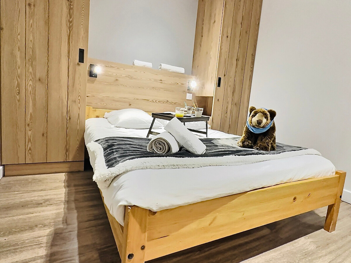 Appartement 70m² 8 pers à Tignes, balcon vue lac - Photo 8