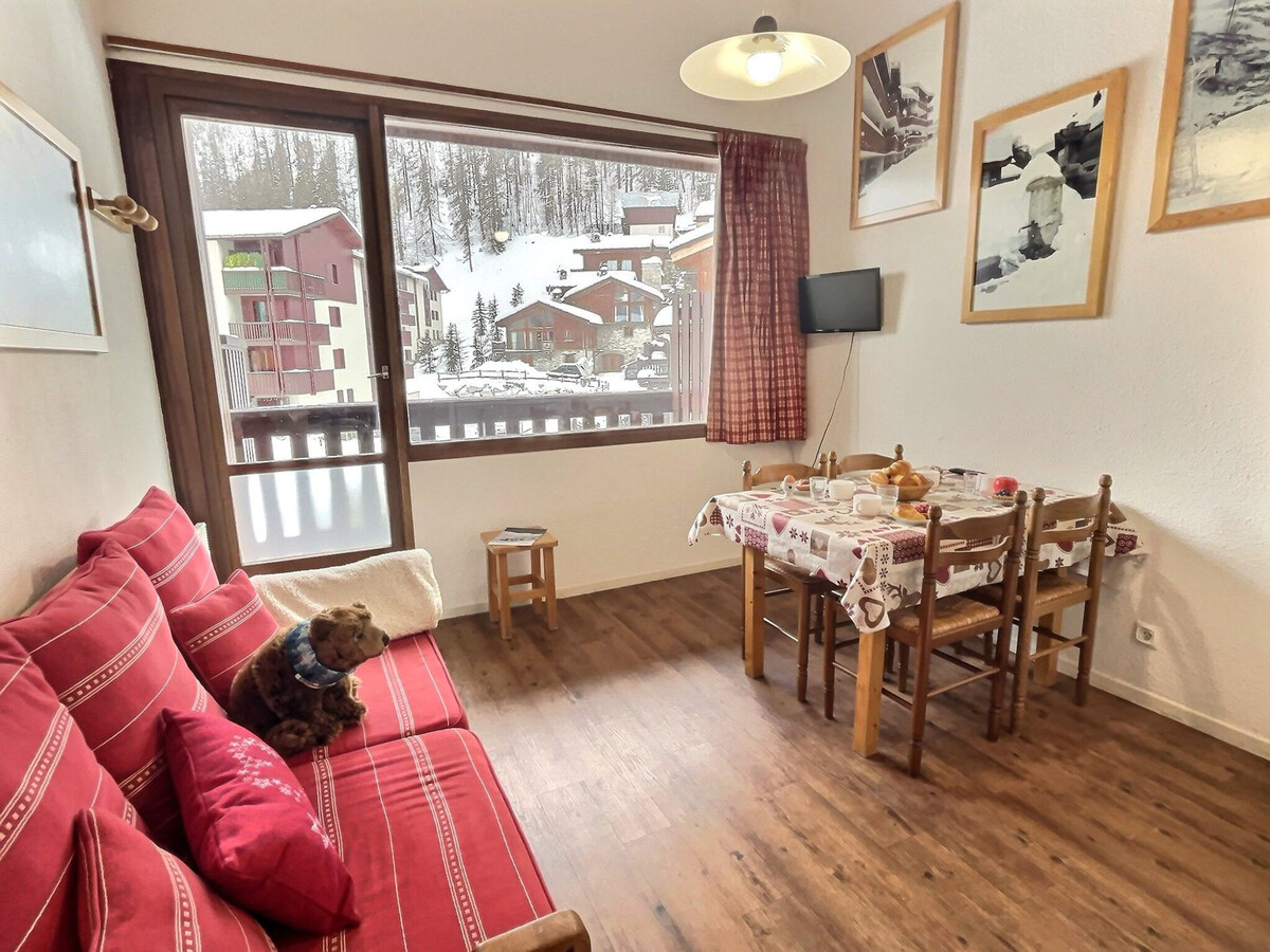 Studio cabine mezzanine Val-d'Isère, 5 pers, balcon sud - Photo 6
