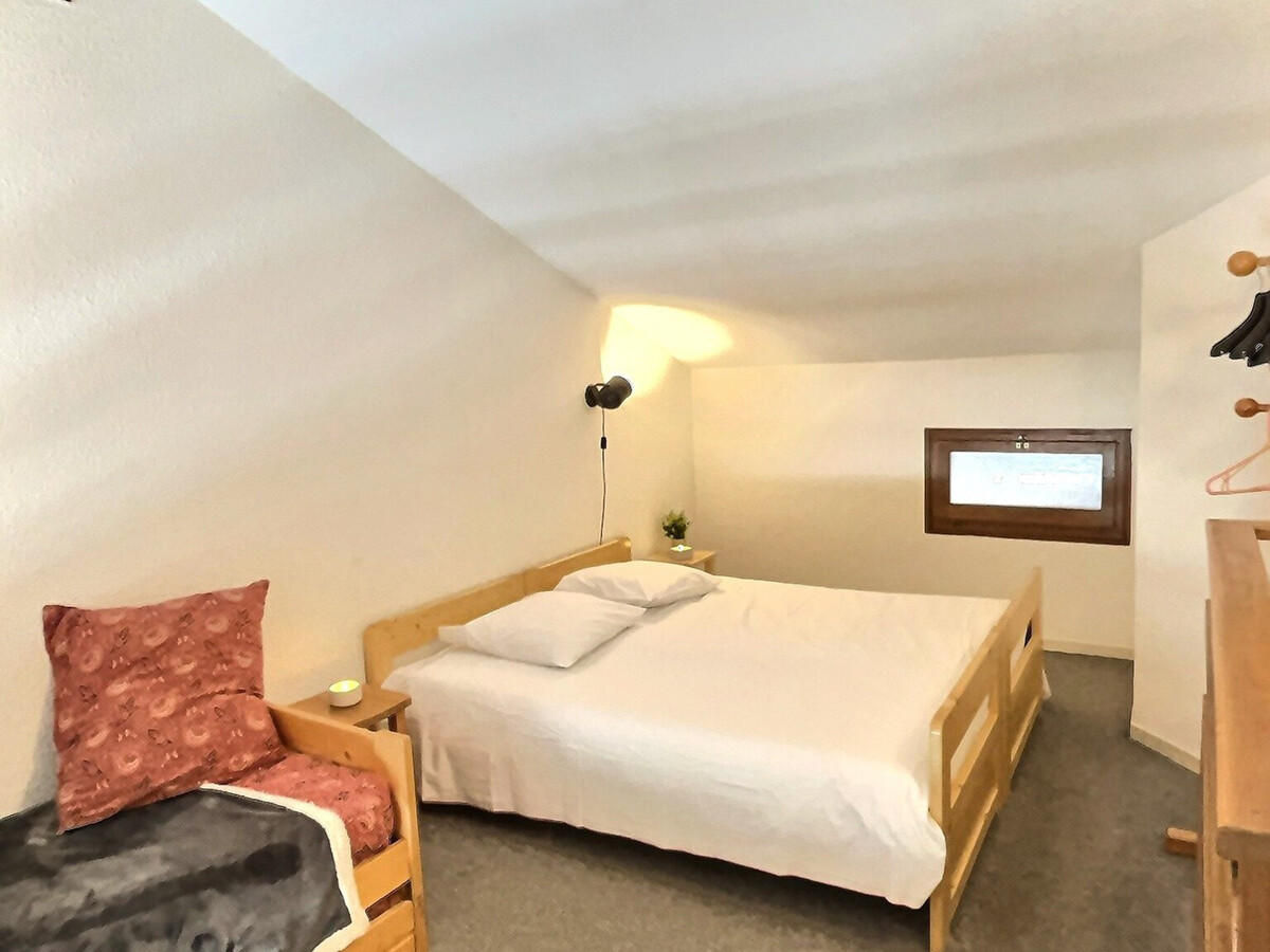Studio cabine mezzanine Val-d'Isère, 5 pers, balcon sud - Photo 10