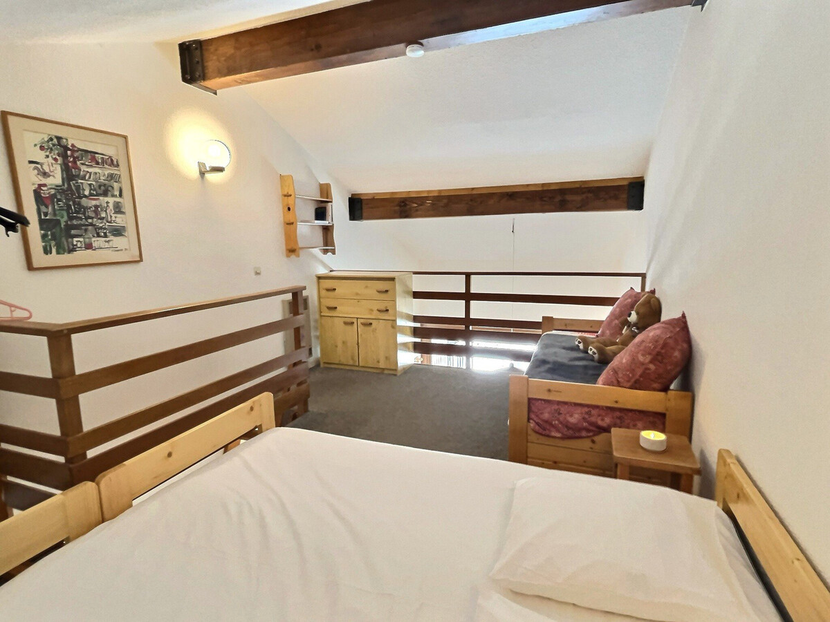Studio cabine mezzanine Val-d'Isère, 5 pers, balcon sud - Photo 11