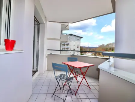 Studio moderne avec terrasse et parking à Annecy : photo 5
