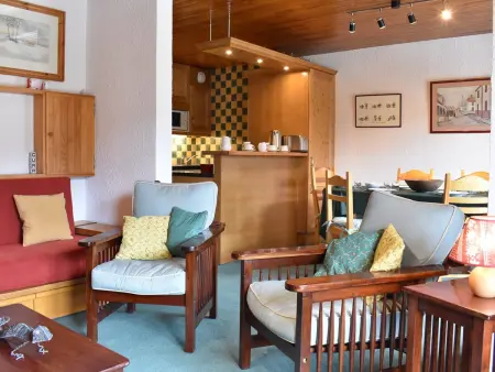 Location appartement à Méribel, Appartement 3 pièces avec balcon et WIFI à 150m des pistes, 6 personnes - Méribel