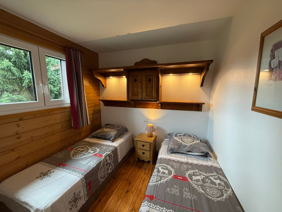 Appartement 6 pers aux Saisies, balcon vue pistes - Photo 8