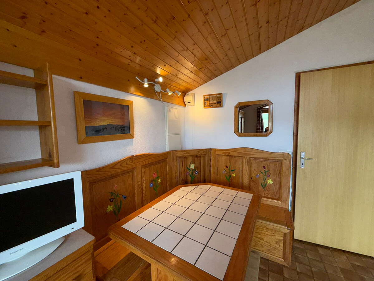Appartement 4 pers aux Saisies, balcon sud vue pistes - Photo 5