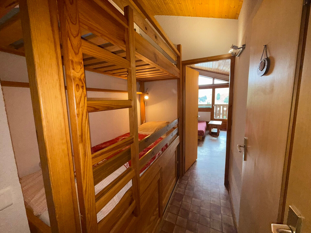 Appartement 4 pers aux Saisies, balcon sud vue pistes - Photo 7