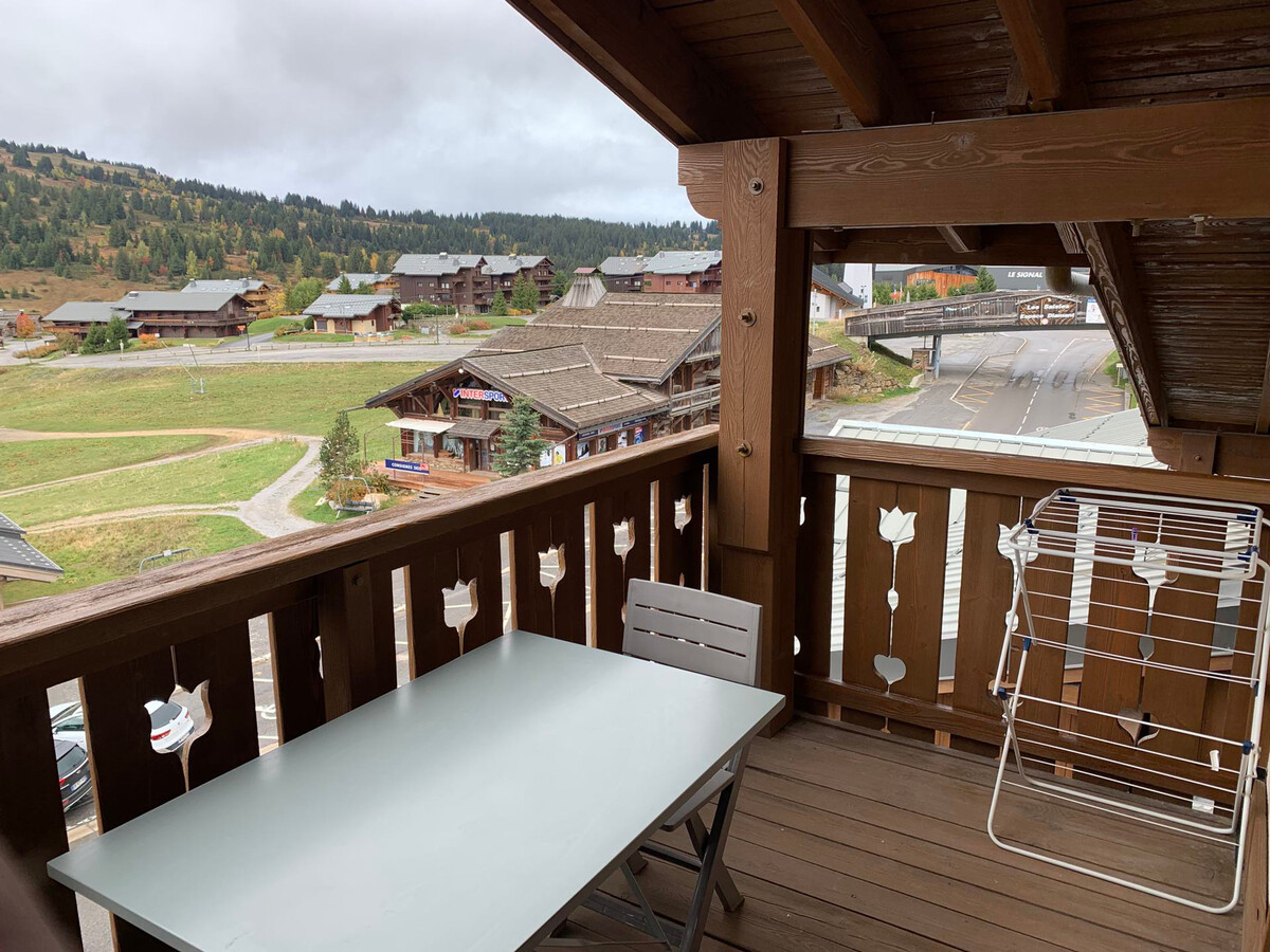 Appartement 4 pers aux Saisies, balcon sud vue pistes - Photo 8