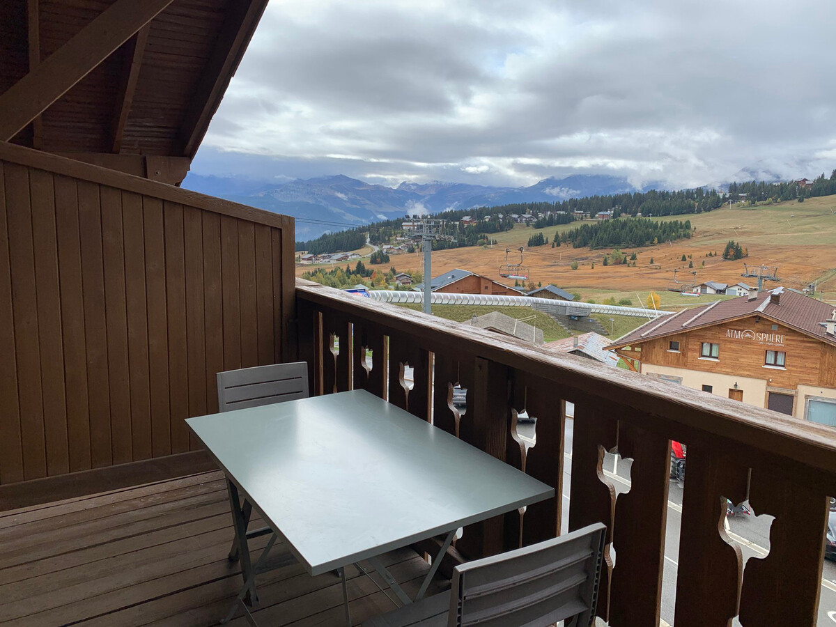 Appartement 4 pers aux Saisies, balcon sud vue pistes - Photo 9