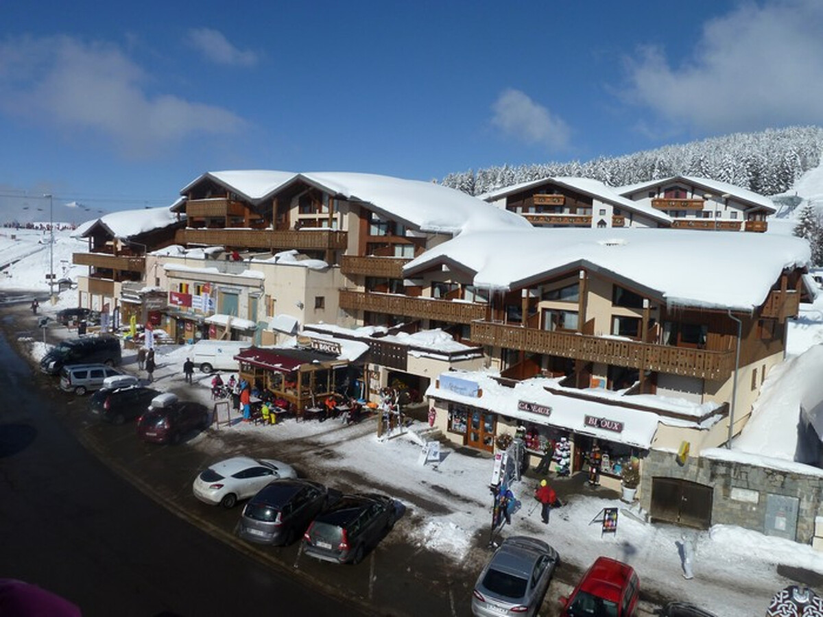 Appartement 4 pers aux Saisies, balcon sud vue pistes - Photo 11
