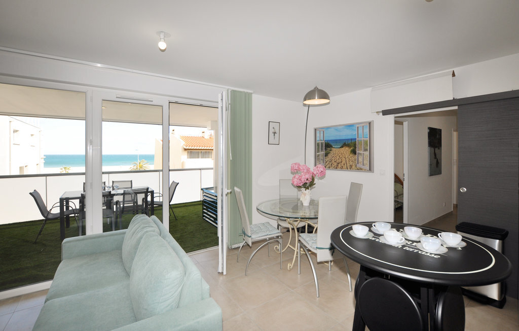 Appartement vue mer en 1ère ligne de plage à Canet - Photo 4