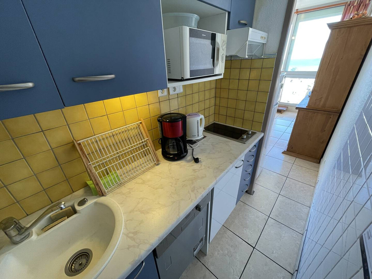 T2 cabine climatisé vue port, 6 pers à Saint-Cyprien - Photo 7