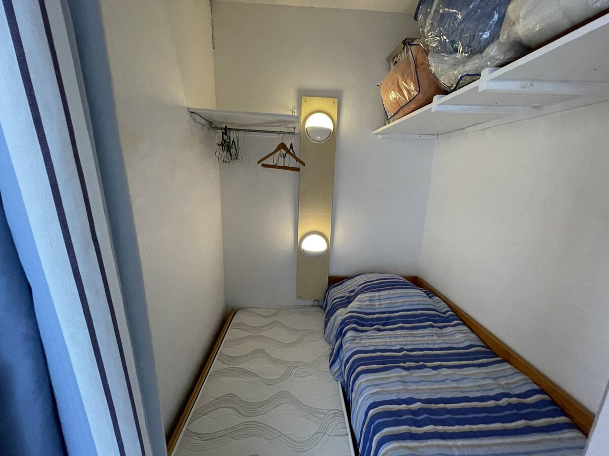 T2 cabine climatisé vue port, 6 pers à Saint-Cyprien - Photo 19